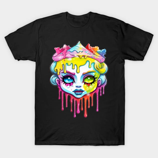 Grunge Girl T-Shirt by WyldbyDesign